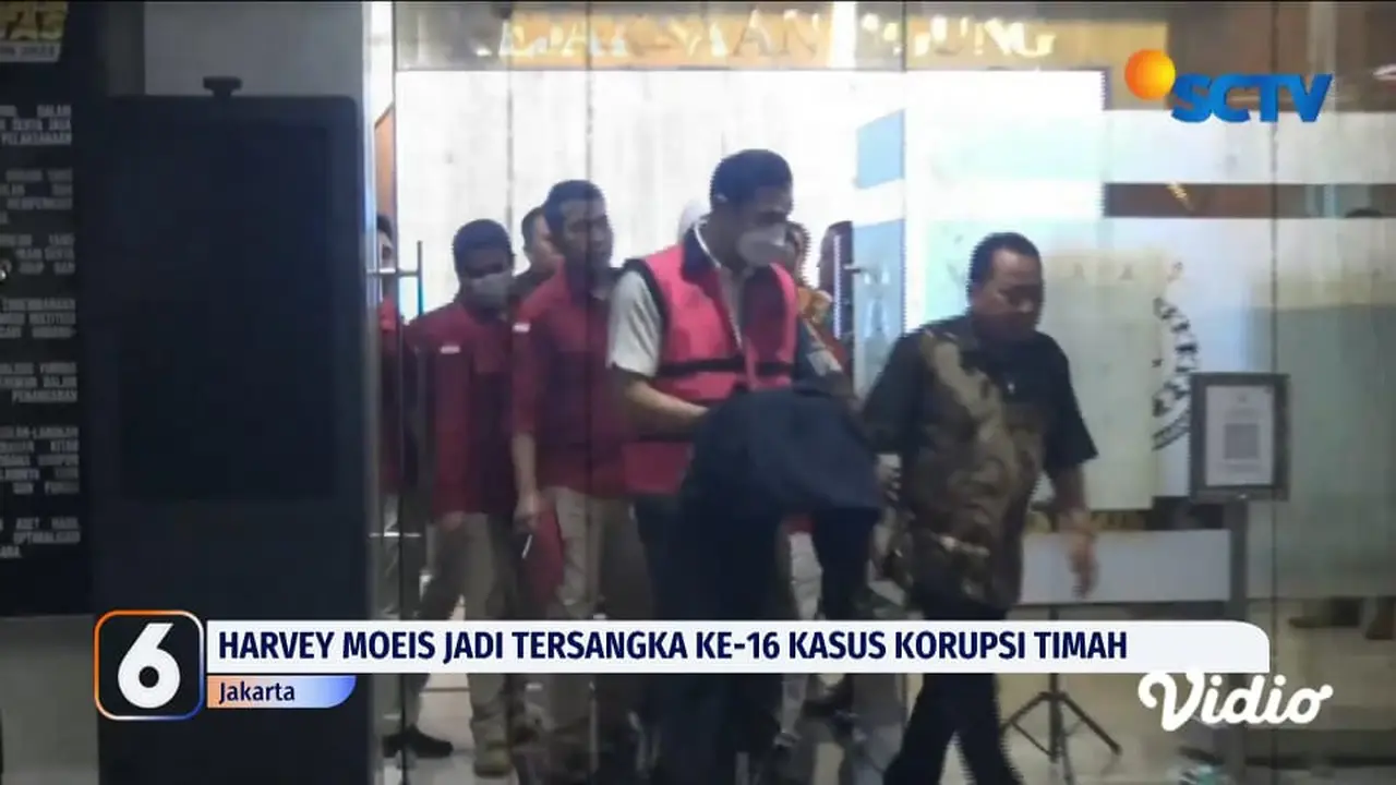 Harvey Moeis, suami dari Sandra Dewi ditetapkan sebagai tersangka korupsi timah. (YouTube/ Liputan6)