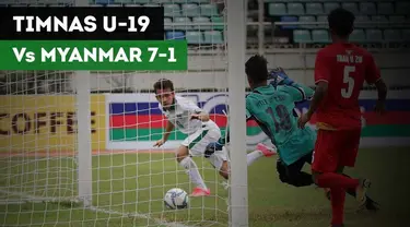 Timnas Indonesia U-19 resmi meraih tempat ketiga dalam Piala AFF U-18. Timnas menang 7-1 atas tuan rumah Myanmar.