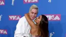 "Itu sangat menggemaskan. Ia meminta izin untuk menciumku," ujar Ariana Grande. (Nicholas Hunt  GETTY IMAGES NORTH AMERICA  AFP)
