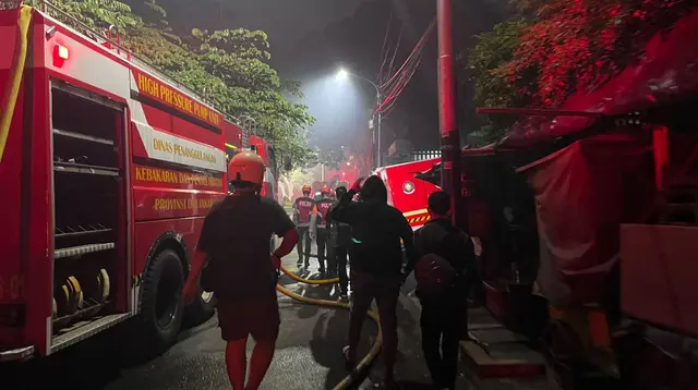 Kondisi Terkini Kebakaran Gedung Bapenda DKI