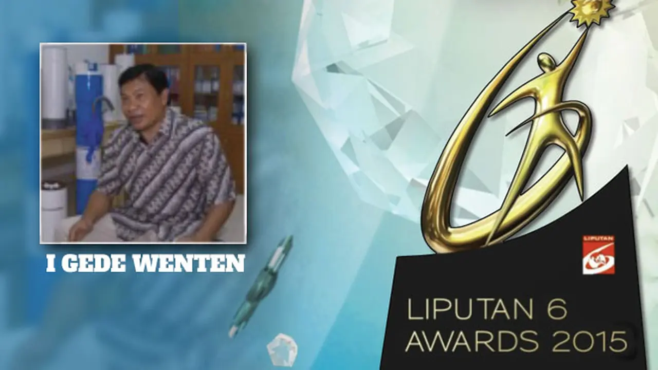 I Gede Wenten Profil dan peraih penghargaan LIA 2015