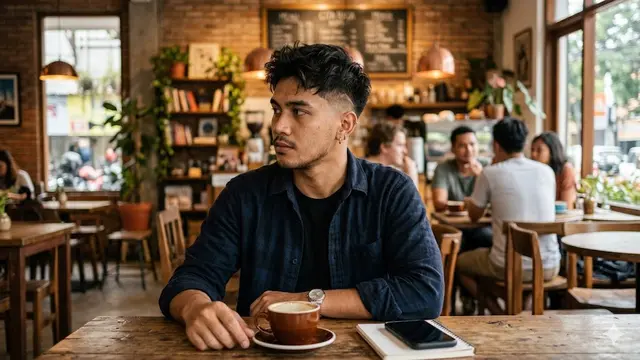 Model Rambut Pria Pendek Burst Fade