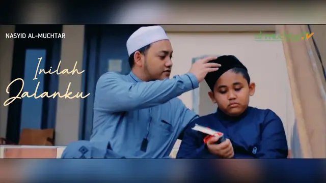 Lagu Nasyid 'Inilah Jalanku', Pondok Pesantren Al-Muchtar Bekasi Utara. (Foto: Dok. Ponpes)