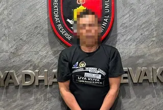 Seorang pria berinisial E tega menghabisi seorang wanita berinisial M yang merupakan kekasihnya di kamar indekos, Jakarta Barat. (Foto: Istimewa).