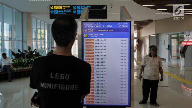 Kereta Bandara Mulai Beroperasi