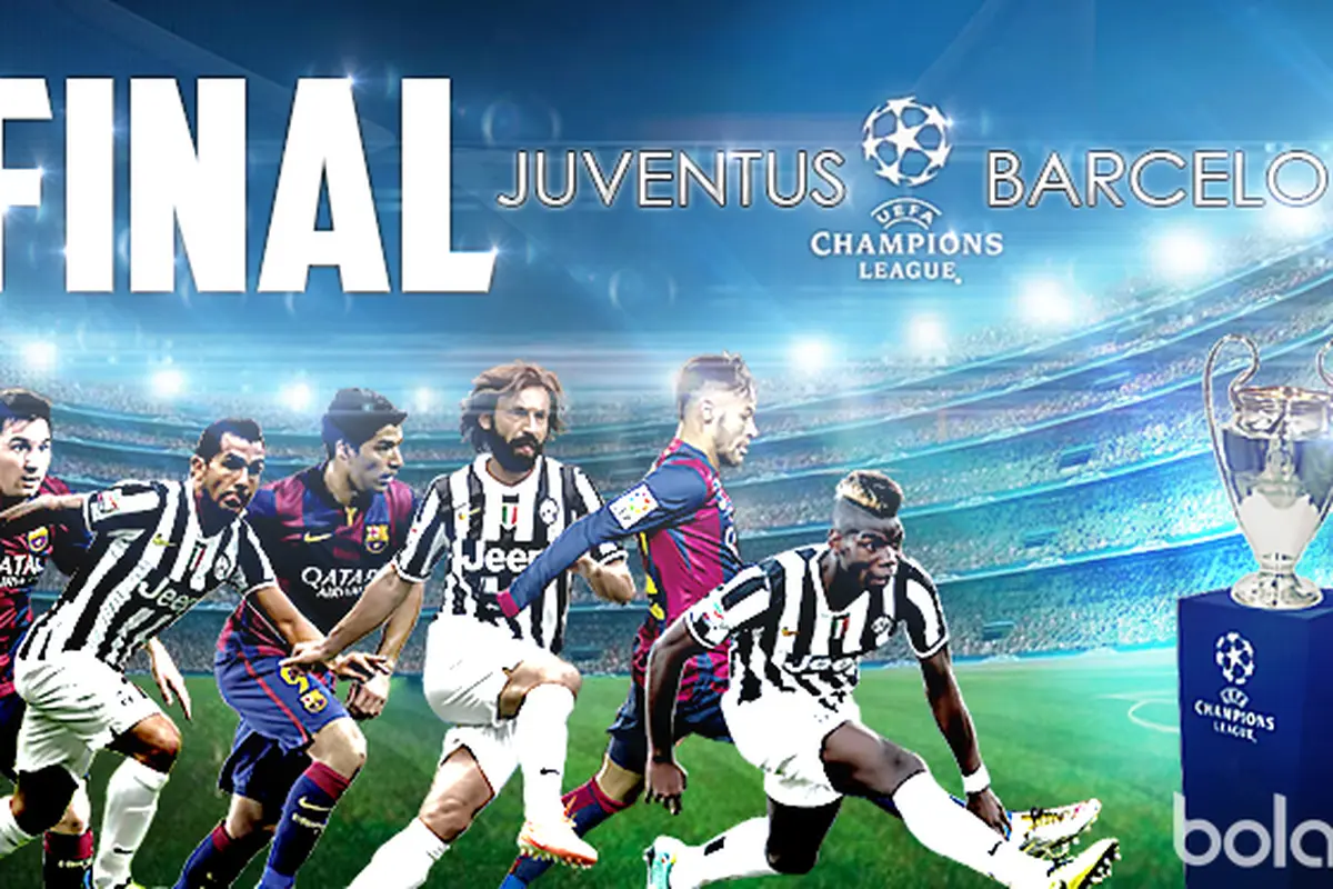 Final Liga Champions. Juventus vs Barcelona