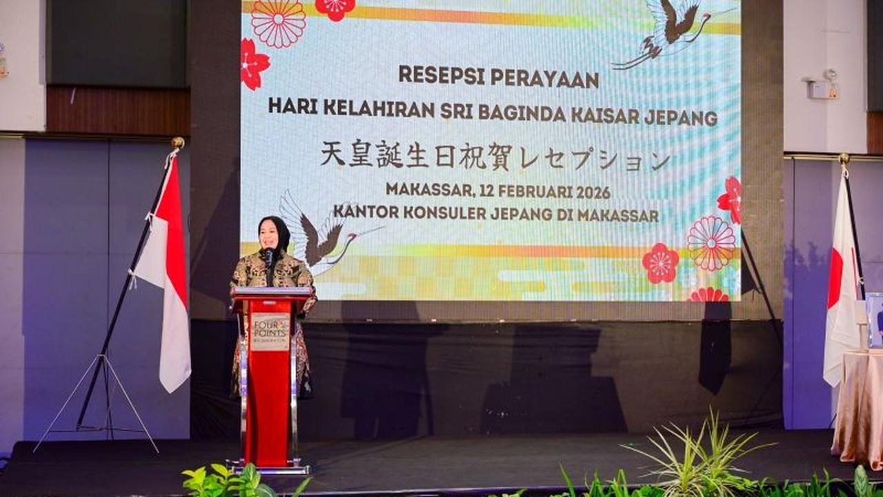 Wagub Sulsel Sampaikan Pesan Siri’ na Pacce di Perayaan Kaisar Jepang, Perkuat Kemitraan
