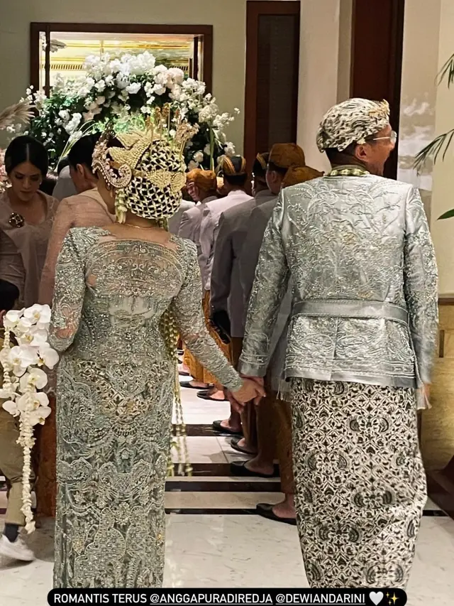 Angga Maliq dan Dewi Andarini Menikah