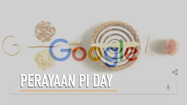 VIDEO: Pi Day, Google Doodle Hari Ini Menggugah Selera