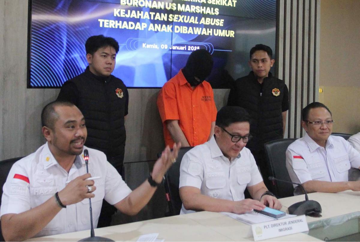 Ditjen Imigrasi tangkap WN Amerika Serikat buronan US Marshals
