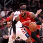 Pemain Portland Trail Blazers, Carmelo Anthony, saat tampil melawan Washington Wizards di Capital One Arena, 3 Januari 2020. (Rob Carr / AFP)