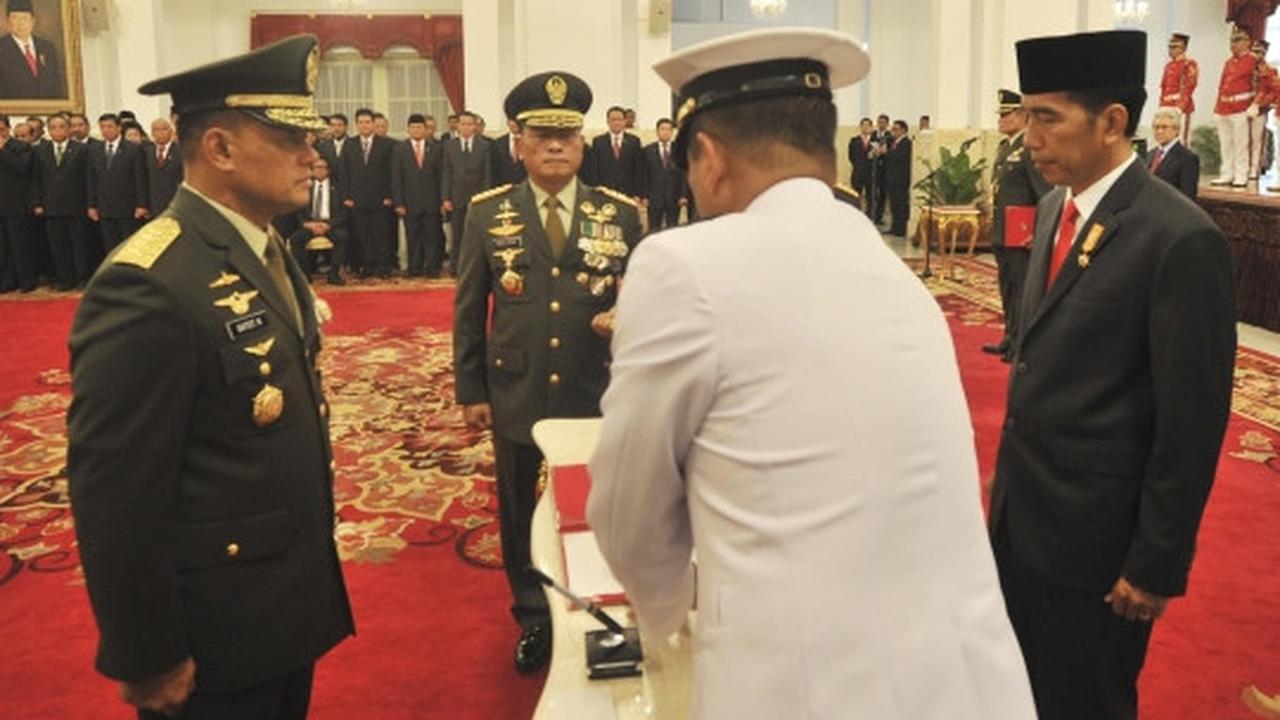 Jenderal Gatot Nurmantyo resmi jabat Panglima TNI