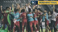 Timnas Indonesia U-19 Lolos Perempat Final Piala AFC 2018 (Bola.com/Adreanus Titus)