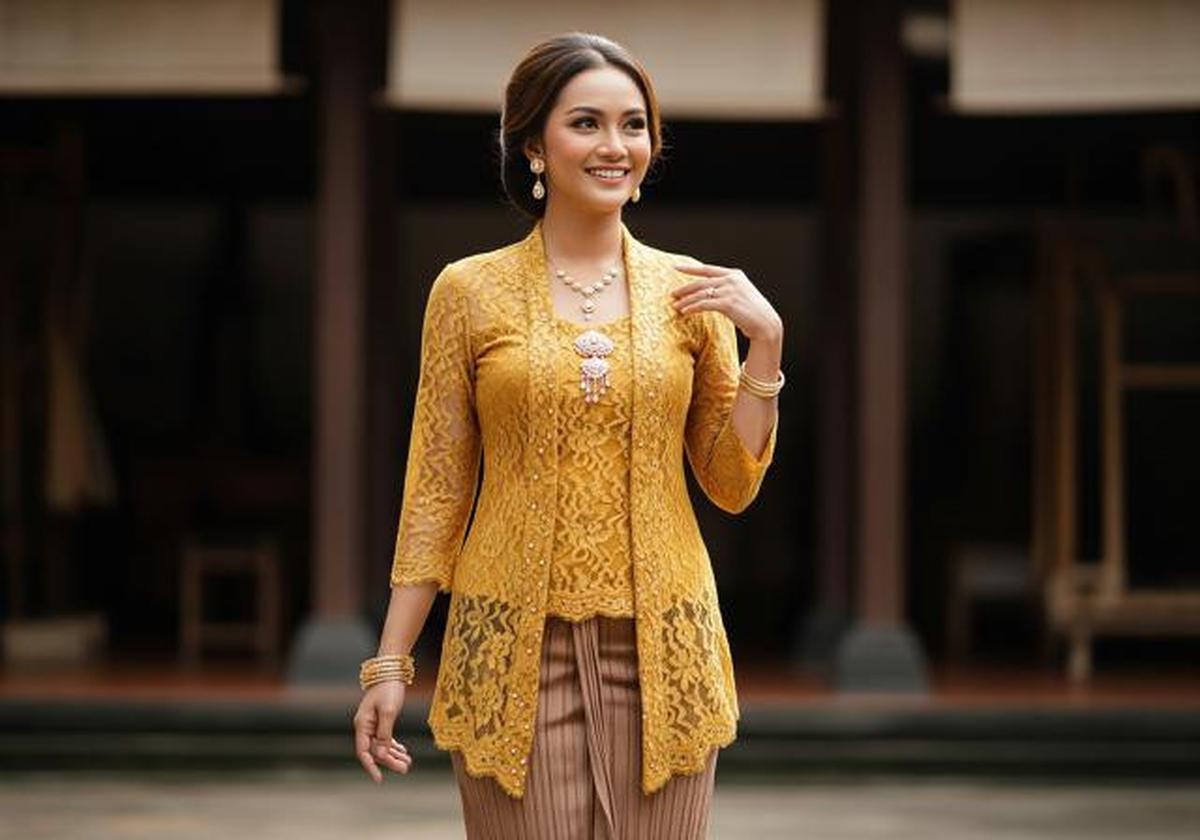 Apa Warna Kebaya Rok Plisket yang Paling Cocok untuk Kulit Sawo Matang di 2025? Ini Rekomendasinya