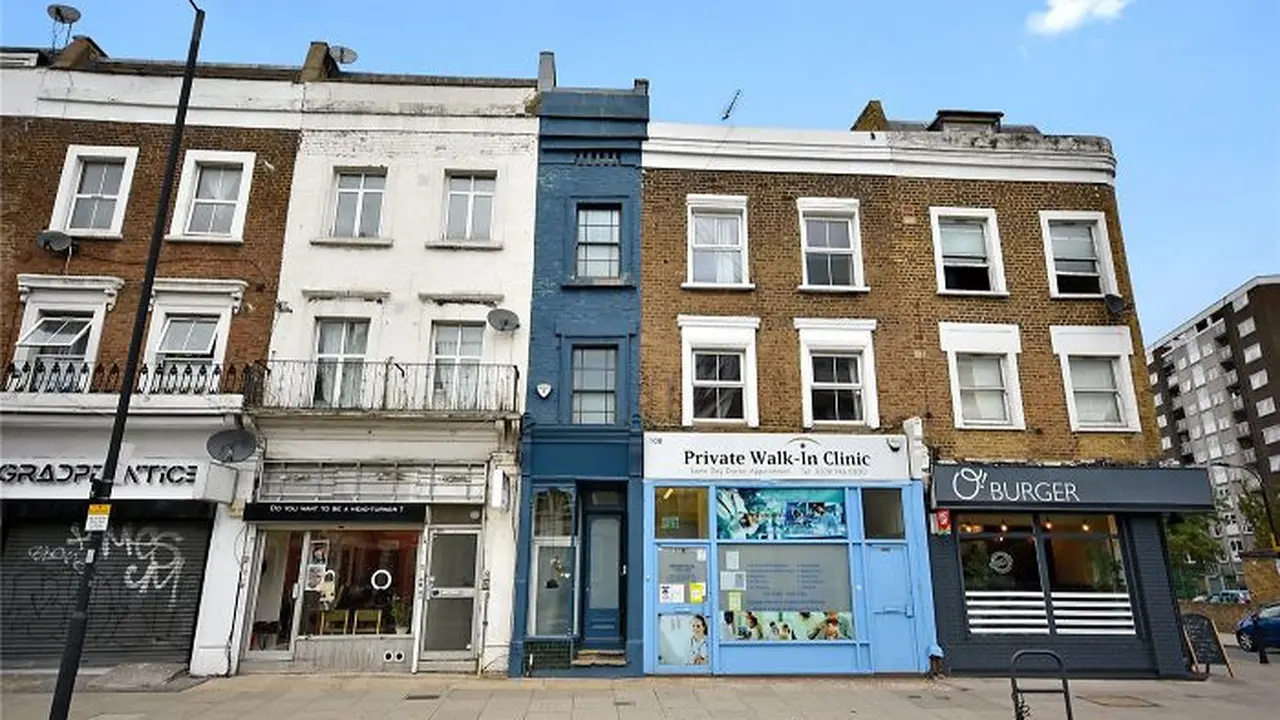 Hanya selebar 1,5 Meter, Ini 7 Potret Rumah Tersempit di London
