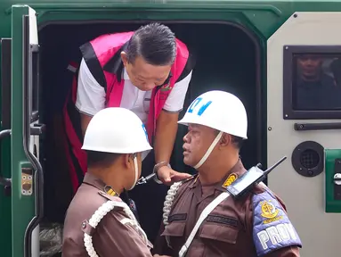 Eks Jaksa Agung Muda Tindak Pidana Khusus (Jampidsus) Febrie Adriansyah  saat tiba di Gedung kejaksaan Agung, Jakarta, Kamis, 3 September 2026. (KLY/Arie Basuki)