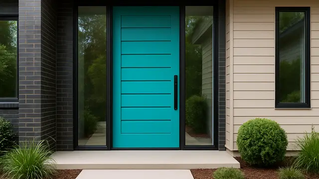 Model Pintu Rumah yang Bikin Tamu Terpukau /Ilustrasi gambar oleh AI