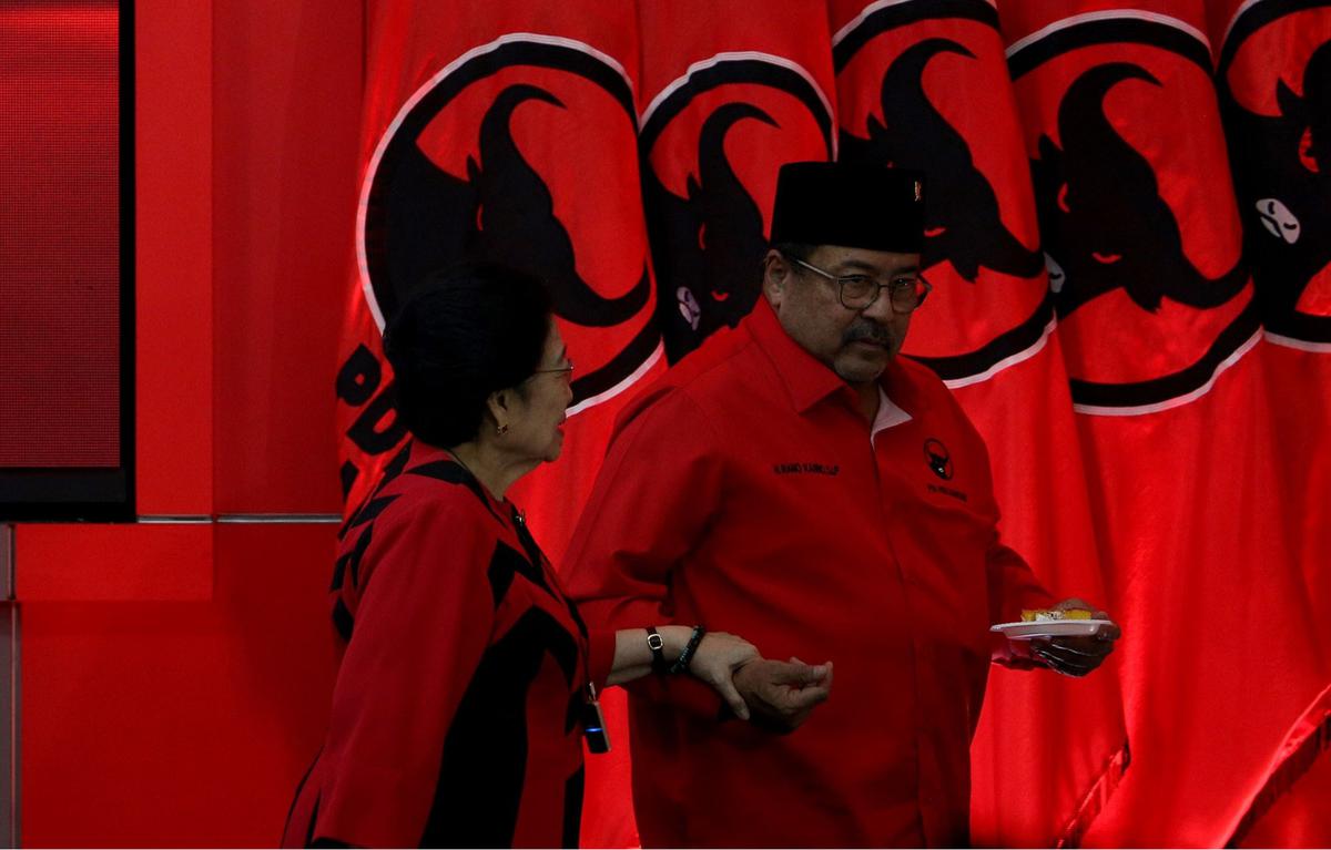 Megawati Pidato di HUT ke-52 PDIP