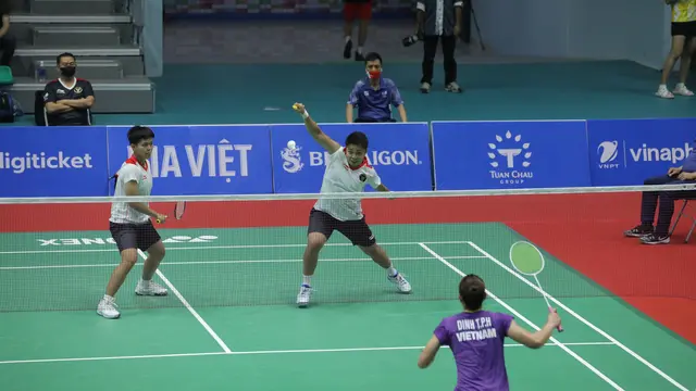 Pasangan Indonesia, Apriyani Rahayu / Siti Fadia Silva Ramadhanti tampil di SEA Games 2021