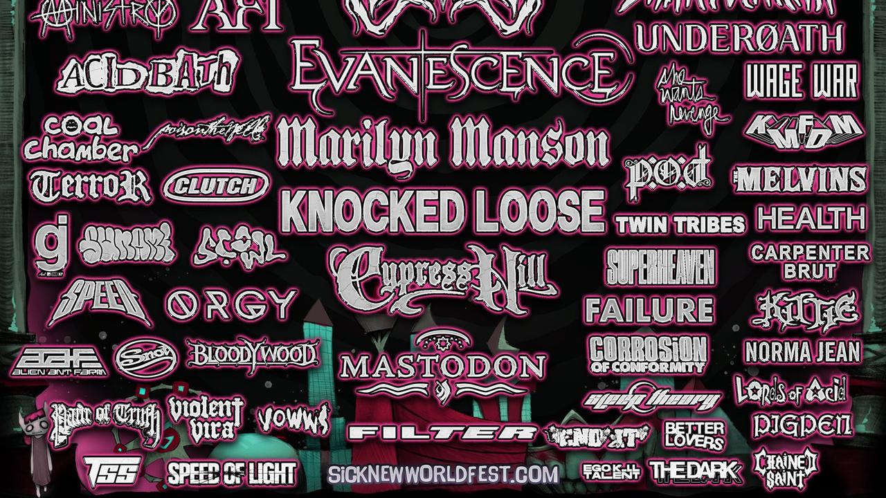 Sick New World 2026 Ready to Rock Las Vegas and Texas: System of a Down Leads Lineup