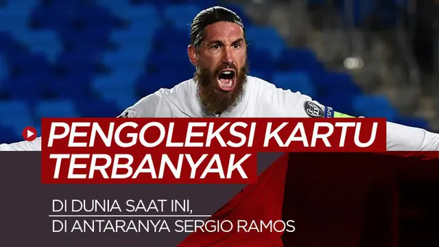 MOTION GRAFIS: 5 Pemain Paling Kasar Saat Ini, Sergio Ramos Nomor Satu