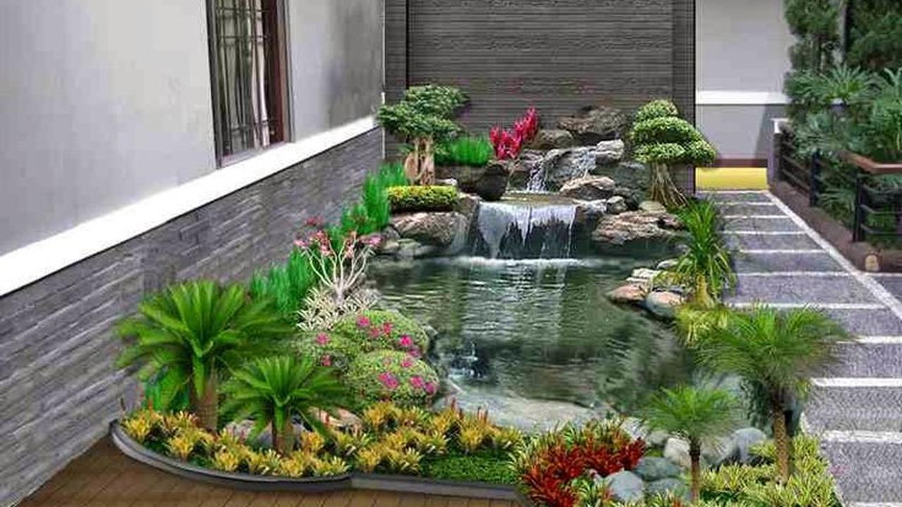 Kolam Ikan Koi Minimalis yang Menarik