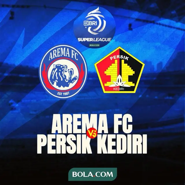 Arema FC Vs Persik Kediri, BRI Super League