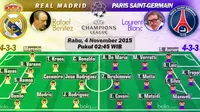 Liga Champions: Real Madrid vs Paris Saint-Germain (Bola.com/Samsul Hadi)