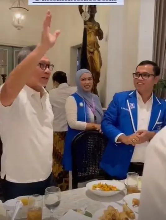 Haji Faisal, mertua mendiang Vanessa Angel maju jadi caleg dari Partai Amanat Nasional (https://www.instagram.com/stories/opah_faisal/2901425427235262424/)
