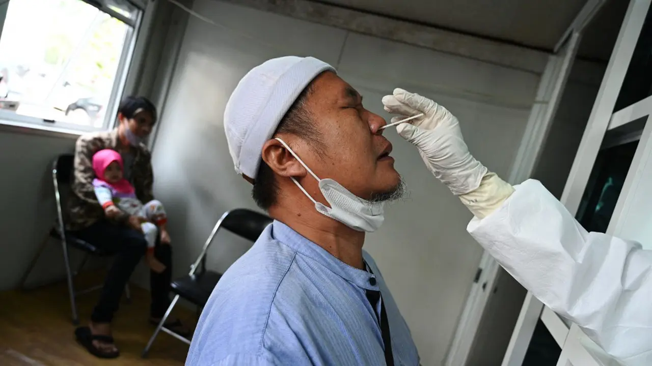 FOTO: Tes Virus Corona COVID-19 di Banda Aceh