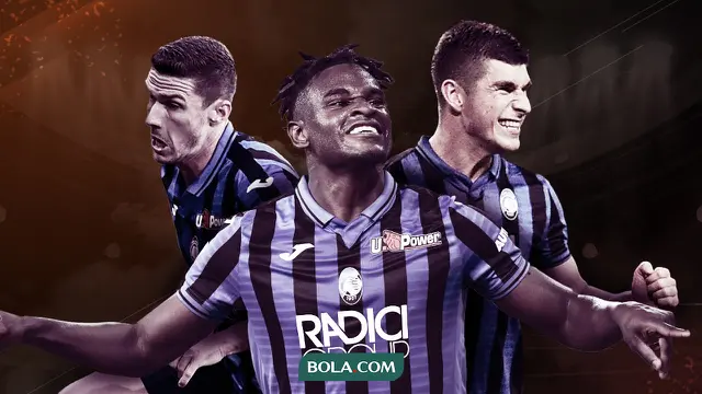 Robin Gosens, Duvan Zapata dan Ruslan Malinovskyi