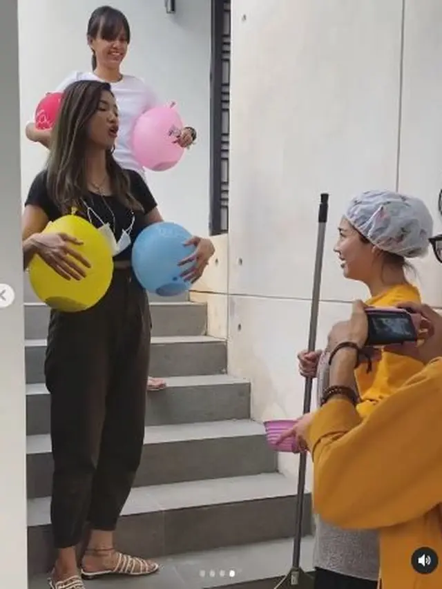 7 Momen Bridal Shower Felicya Angelista, Kocak dan Diajak Keliling Komplek