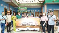 Sentul Highlands Golf Club menyalurkan bantuan untuk warga Cianjur (Istimewa)