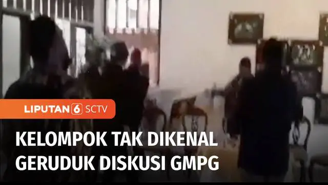 VIDEO: Diskusi yang Digelar Salah Satu Organisasi Sayap Partai Golkar Diwarnai Kericuhan