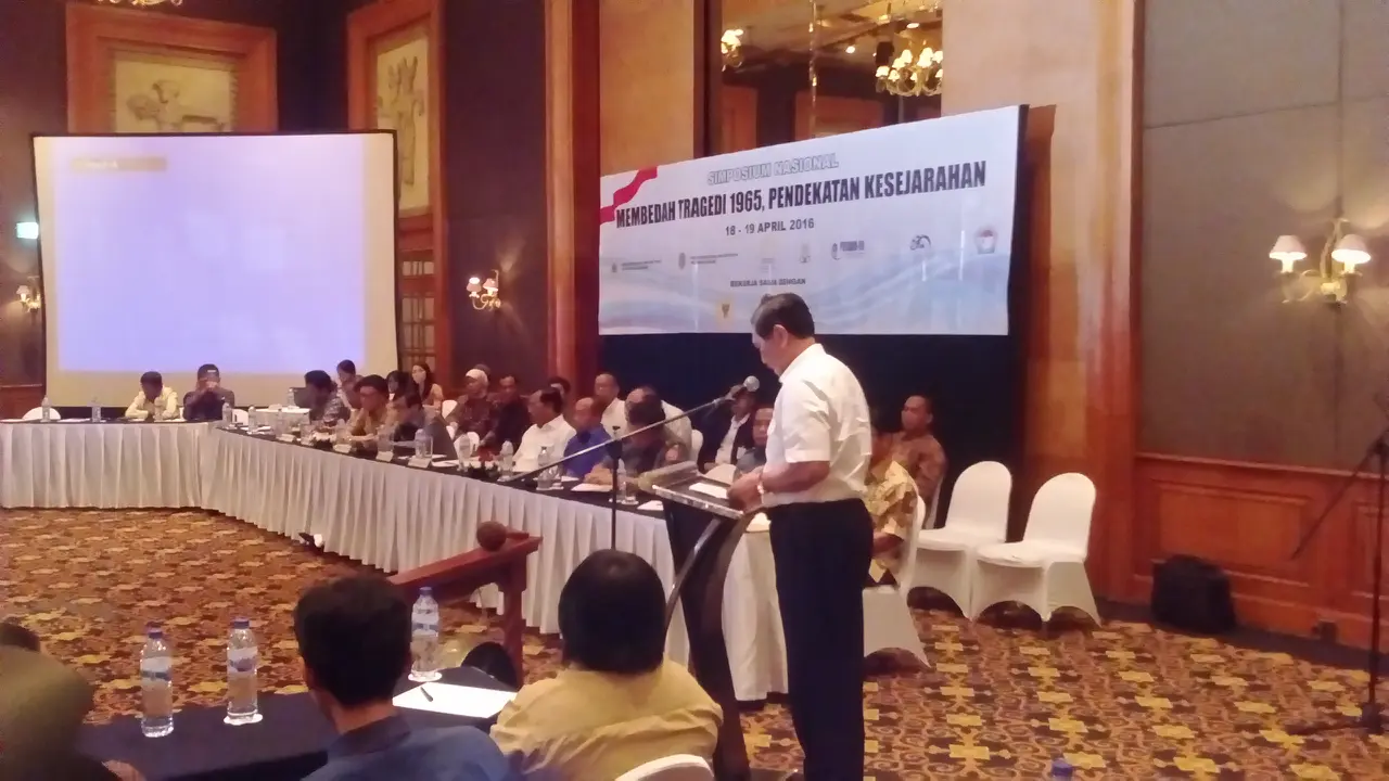 Menko Luhut: Simposium Tragedi 1965 Tak Dipengaruhi PKI