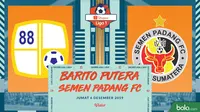 Shopee Liga 1 - Barito Putera Vs Semen Padang FC (Bola.com/Adreanus Titus)