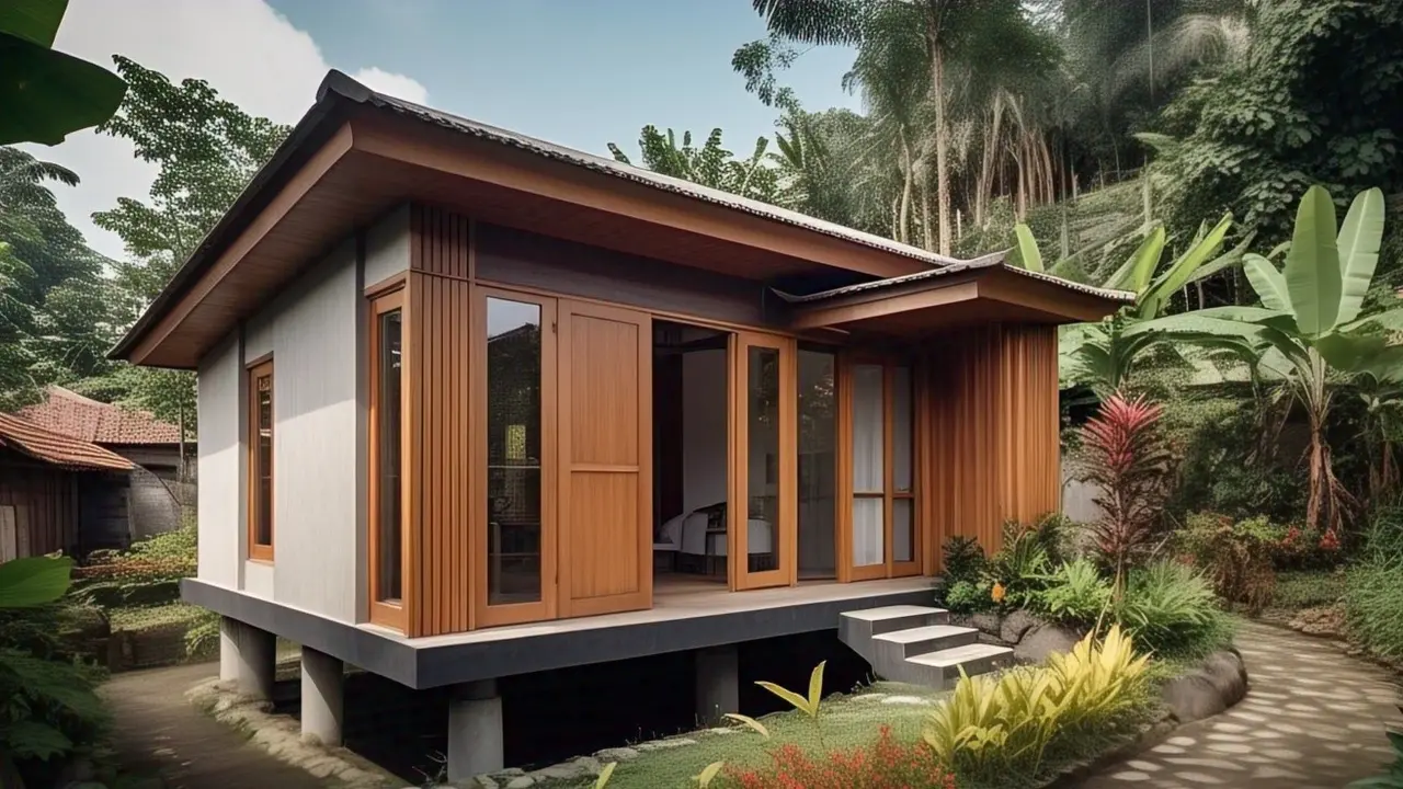 Rumah Panggung Modern