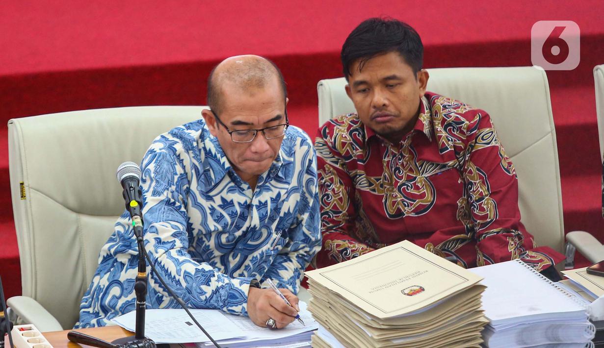Saat ini, masih tersisa empat provinsi yakni Jawa Barat, Maluku, Papua dan Papua Pegunungan yang dalam proses perampungan rekapitulasi nasional. (Liputan6.com/Angga Yuniar)