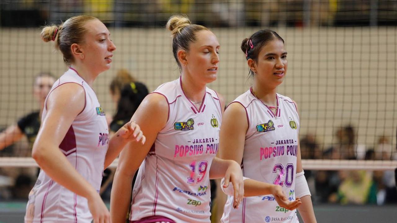 Hasil Final Four Proliga 2025: Gresik Petrokimia Kalah dari Jakarta Popsivo, Megawati Absen