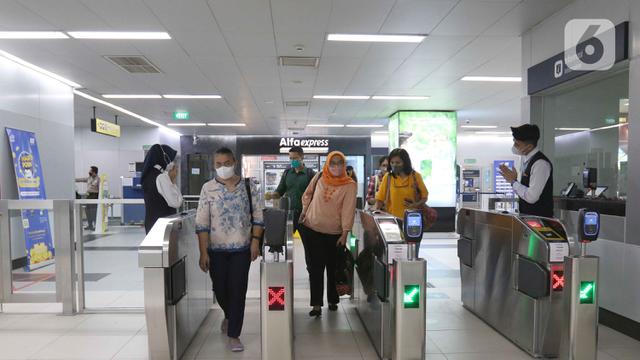 PPKM level 1, PT MRT Jakarta Rubah Kebijakan Operasional