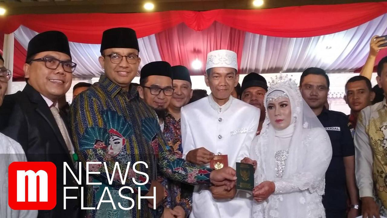 VIDEO: 633 Pasangan Nikah Massal di Malam Tahun Baru 2020