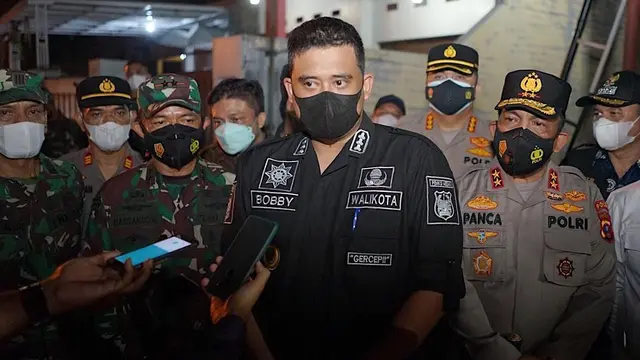 Bobby Nasution Tegas dan Berkomitmen Kuat Tekan Kasus Covid-19,