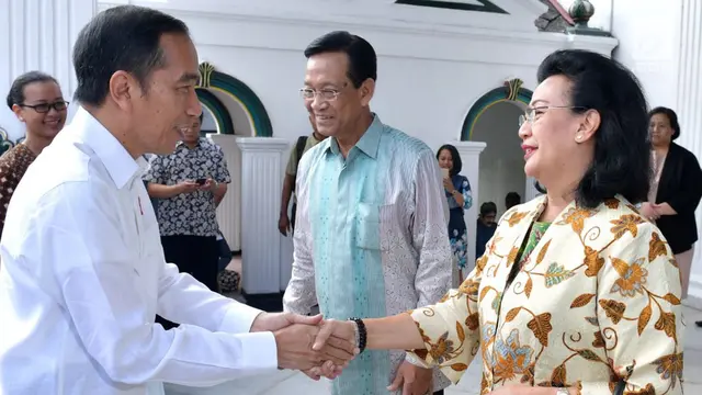 Jokowi Silaturahmi ke Keraton Jogja