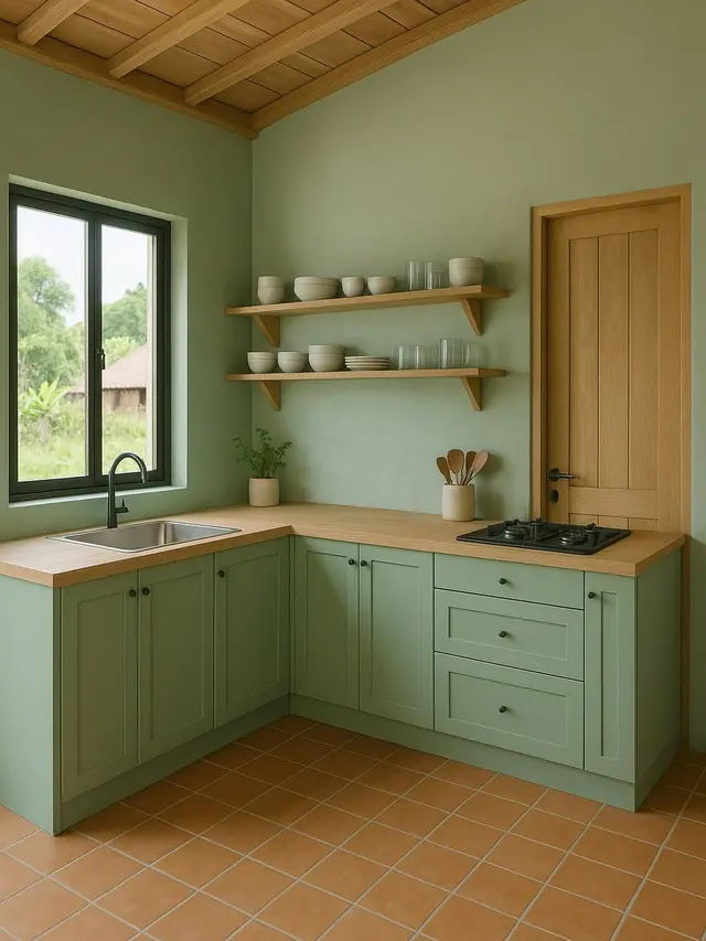 Model Dapur Minimalis di Desa dengan Kesan Modern