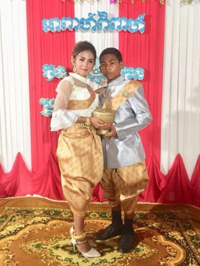 pengantin belia di Kamboja viral