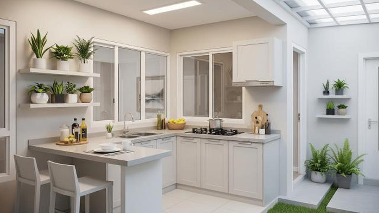 7 Ide Dapur Semi Outdoor Anti Pengap untuk Rumah Tipe 36, Nyaman dan Fungsional