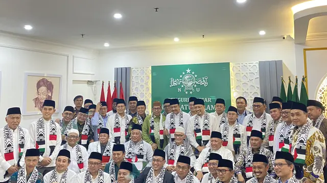 Makna Syal Save Palestine di Kepengurusan Baru PBNU