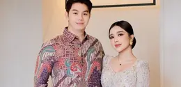 Brisia Jodie saat kondangan di Kampung Halaman bersama suami. [@brisiajodie96]