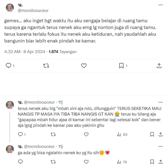 6 Bentuk Kasih Sayang Nenek kepada Cucunya, Selalu Dirasakan ketika Mudik