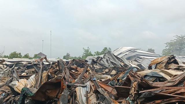 kebakaran pasar ngawen